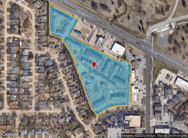  4601 W Nicklas Ave, Oklahoma City, OK Parcel Map