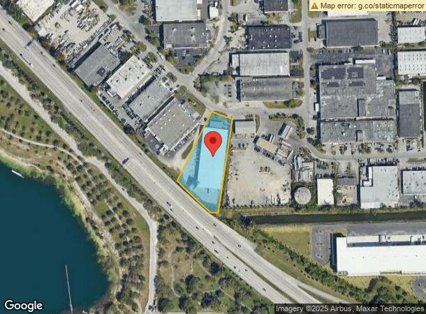  4570 Nw 128Th St, Opa Locka, FL Parcel Map