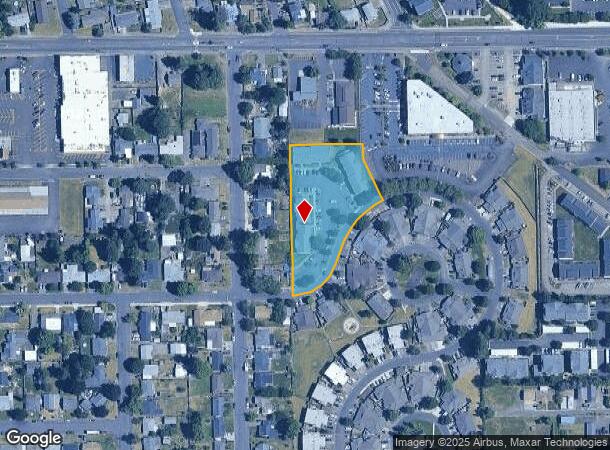  1125 Pine Meadow Dr Se, Albany, OR Parcel Map