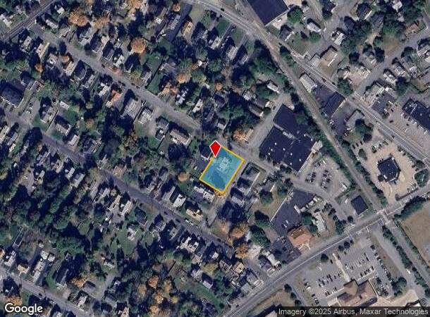  33 Granite St, Taunton, MA Parcel Map