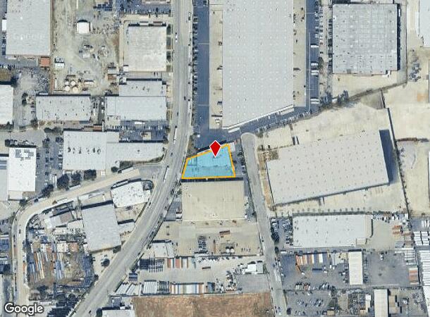 14550 S Main St, Gardena, CA Parcel Map