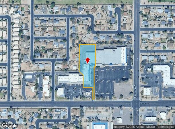  2706 E University Dr, Mesa, AZ Parcel Map