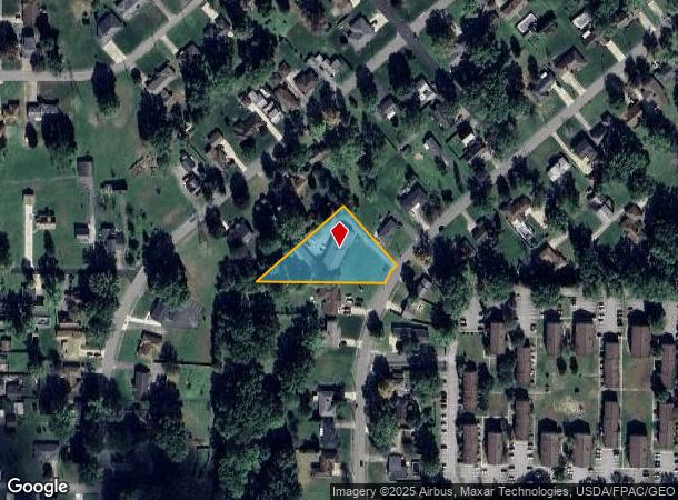  1746 N Carnegie Ave, Niles, OH Parcel Map