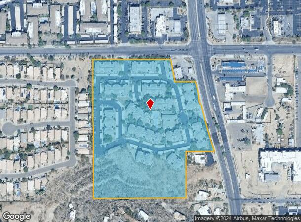  20050 N Cave Creek Rd, Phoenix, AZ Parcel Map