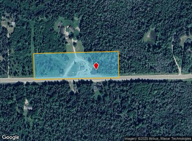  9439 E North Down River Rd, Grayling, MI Parcel Map