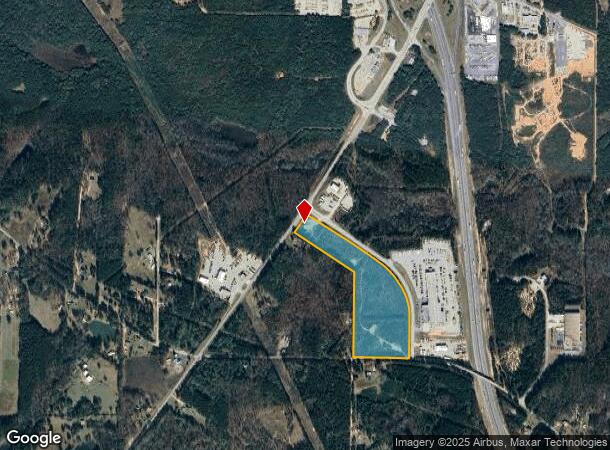 High Falls Rd, GA Parcel Map