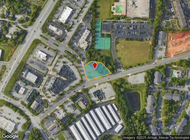  3821 Sutton Way, High Point, NC Parcel Map