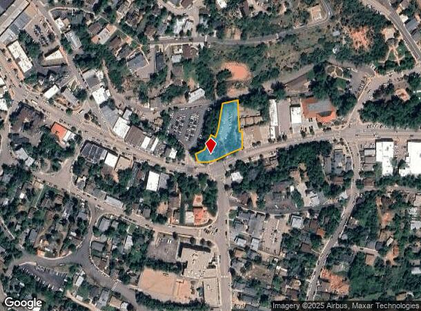 702 Manitou Ave, Manitou Springs, CO Parcel Map