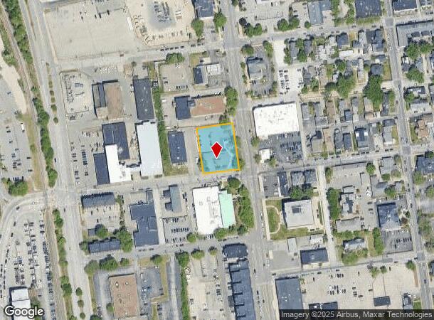  1552 Elm St, Manchester, NH Parcel Map