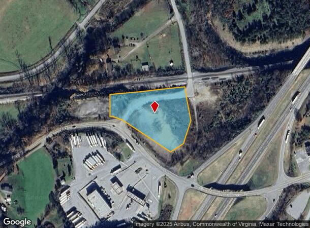 2351 Reese Mountain Rd, Elliston, VA Parcel Map