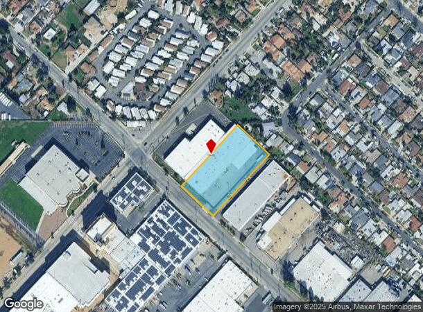  13042 Bradley Ave, Sylmar, CA Parcel Map