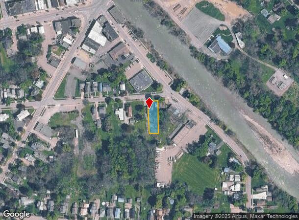  16 Walnut St, Gowanda, NY Parcel Map