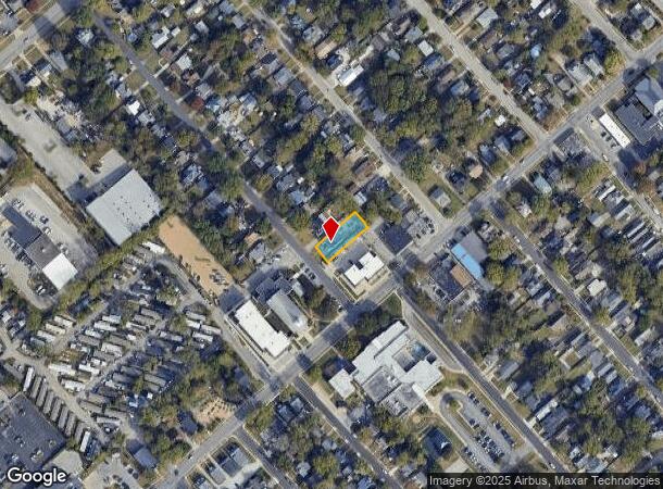  107 N Broadway Park, Lexington, KY Parcel Map