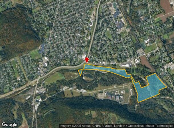 Cedar St, Elmira, NY Parcel Map