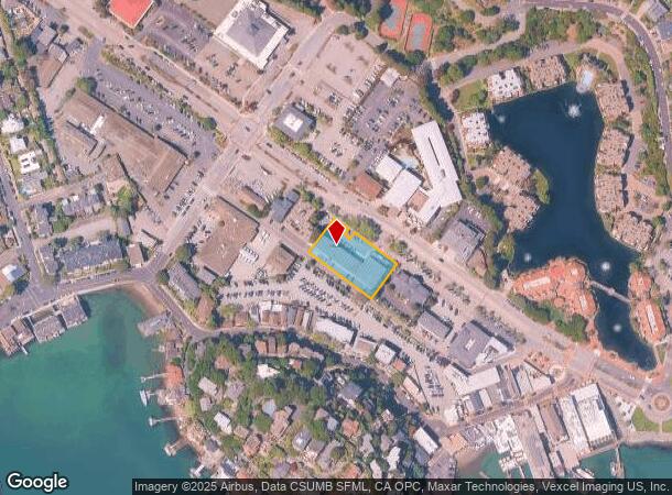 1650 Tiburon Blvd, Belvedere Tiburon, CA Parcel Map