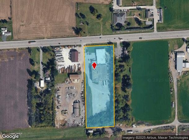 5593 W Us Highway 40, Greenfield, IN Parcel Map