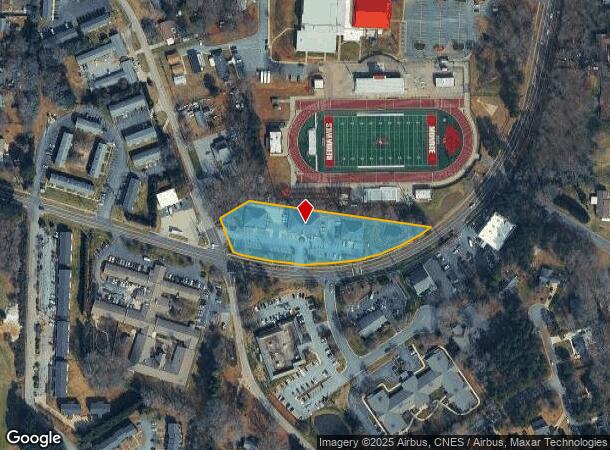 1315 E Sunset Dr, Monroe, NC Parcel Map