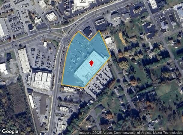 7223 Williamson Rd, Roanoke, VA Parcel Map