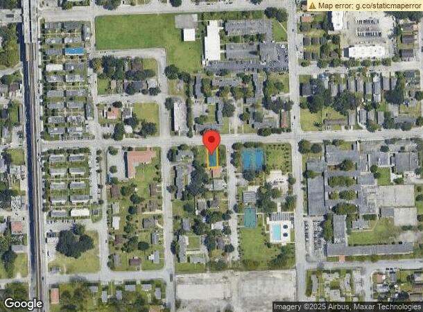  2480 Nw 50Th St, Miami, FL Parcel Map