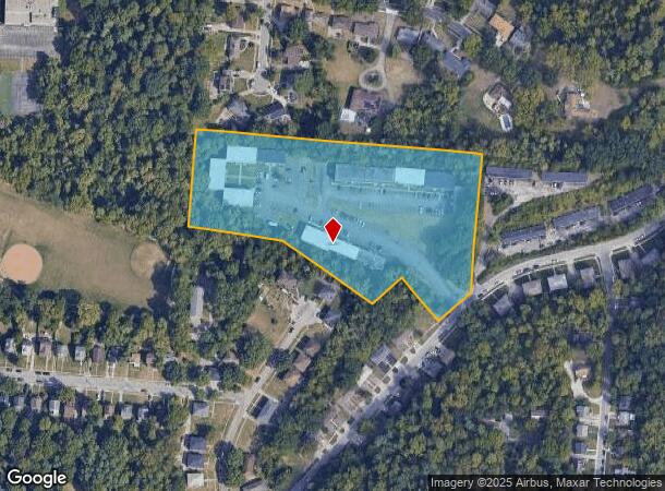 3173 Ferncrest Ct, Cincinnati, OH Parcel Map