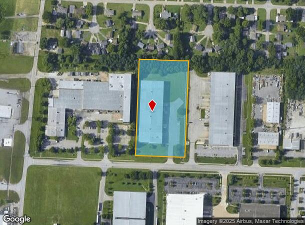 7301 Global Dr, Louisville, KY Parcel Map