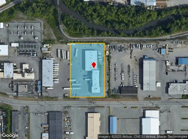  1031 E 1St Ave, Anchorage, AK Parcel Map