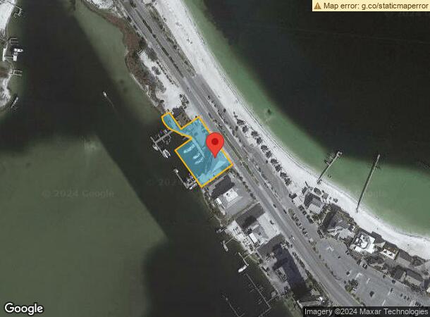  655 Pensacola Beach Blvd, Gulf Breeze, FL Parcel Map