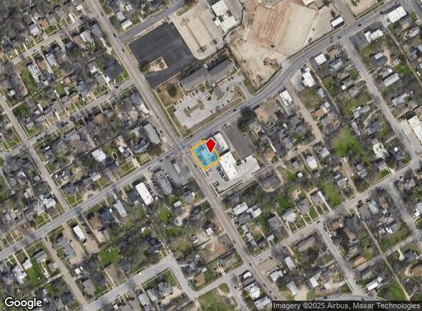  1229 N 18Th St, Waco, TX Parcel Map