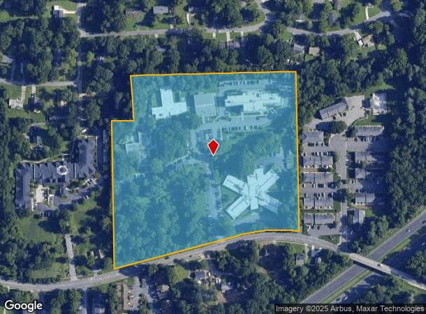  3637 Old Vineyard Rd, Winston Salem, NC Parcel Map