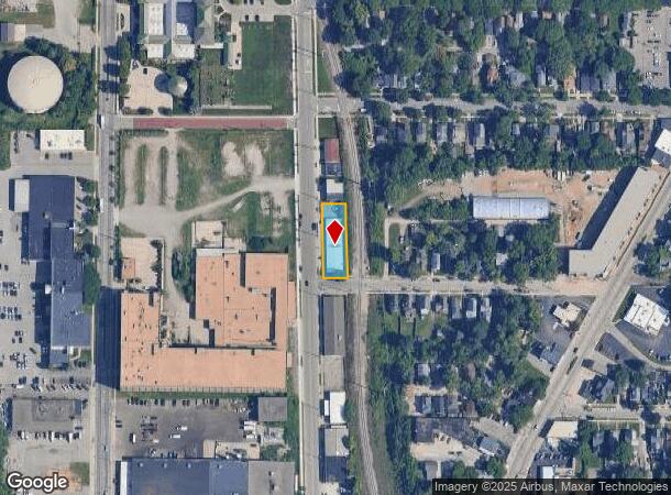  1348 Taylor Ave N, Grand Rapids, MI Parcel Map
