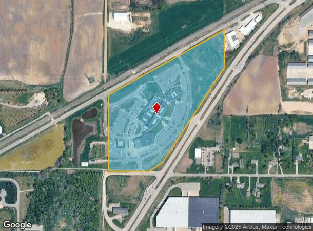  8333 Felch St, Zeeland, MI Parcel Map