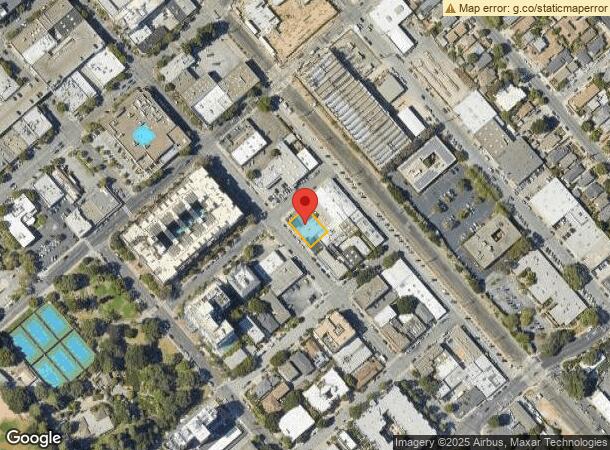  601 S B St, San Mateo, CA Parcel Map