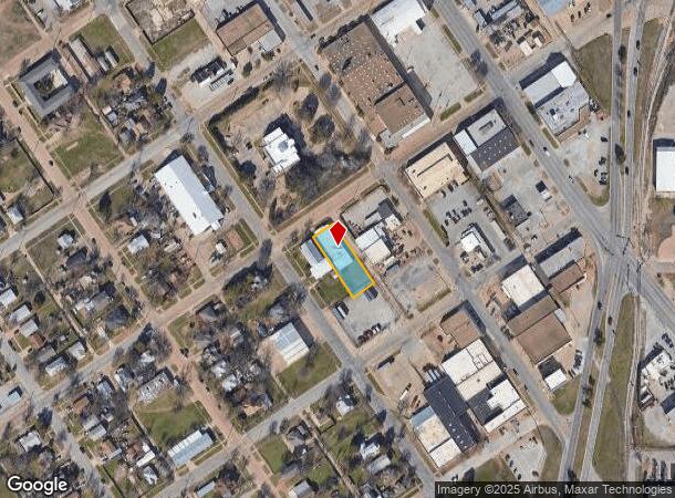 907 14Th St, Wichita Falls, TX Parcel Map