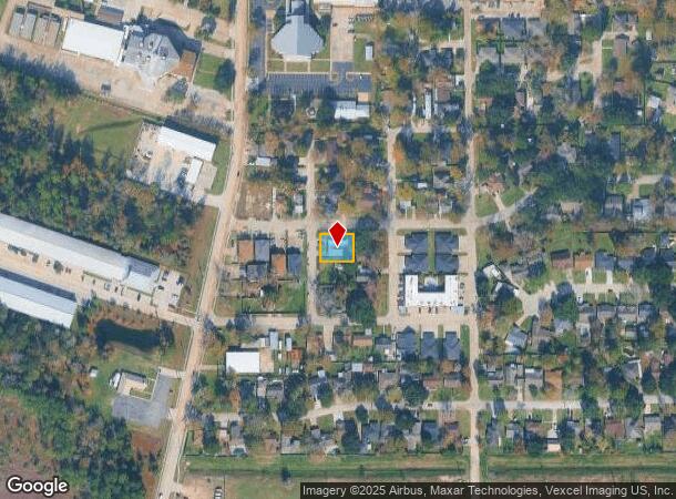 1025 Carolyn Ct, Humble, TX Parcel Map