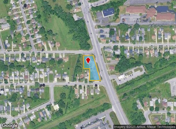 848 Dick Rd, Buffalo, NY Parcel Map