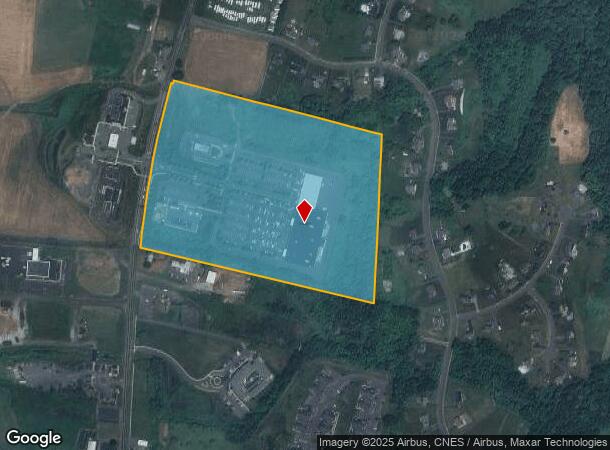  135 West Rd, Ellington, CT Parcel Map