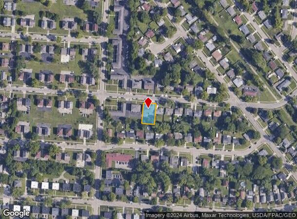  628 Wiltshire Blvd, Dayton, OH Parcel Map