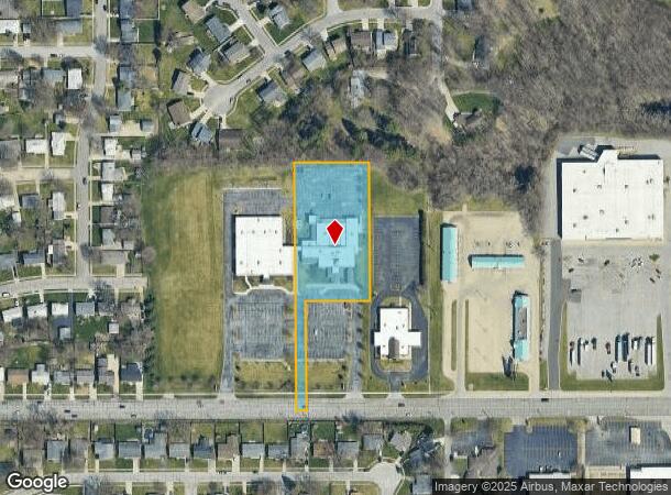  1817 E Ireland Rd, South Bend, IN Parcel Map