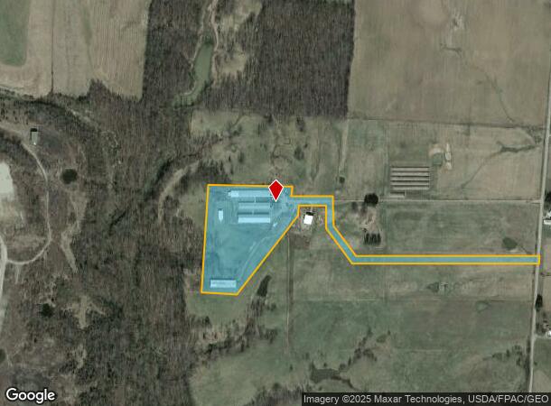 901 Carpenter Rd, Albany, OH Parcel Map