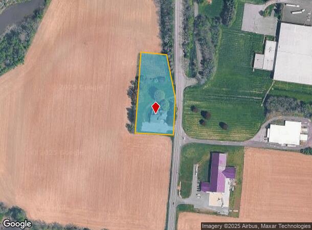 180 Geneva St, Lyons, NY Parcel Map