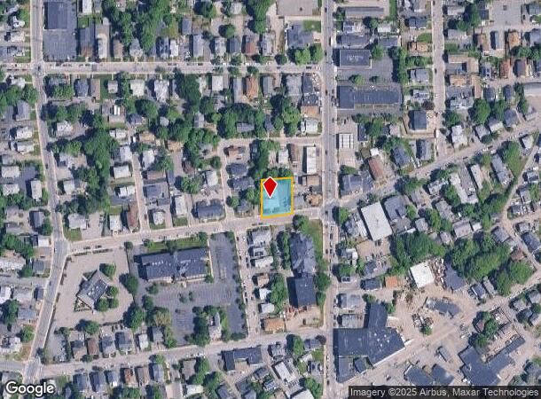 233 Charles St, Waltham, MA Parcel Map