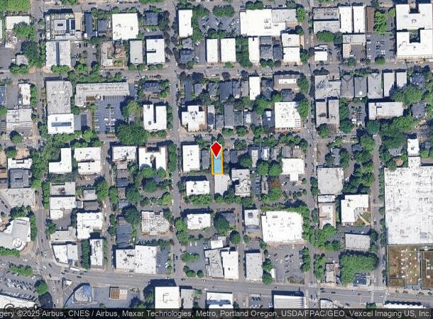 2162 Nw Everett St, Portland, OR Parcel Map