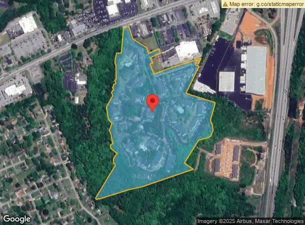  2400 Portrush Dr, Spartanburg, SC Parcel Map