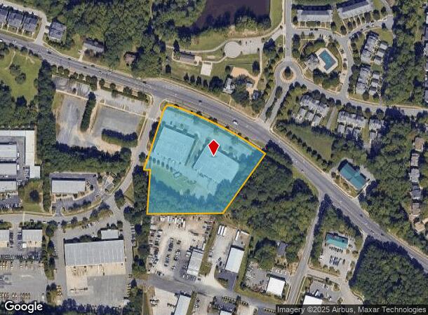  1600 Center St, Apex, NC Parcel Map