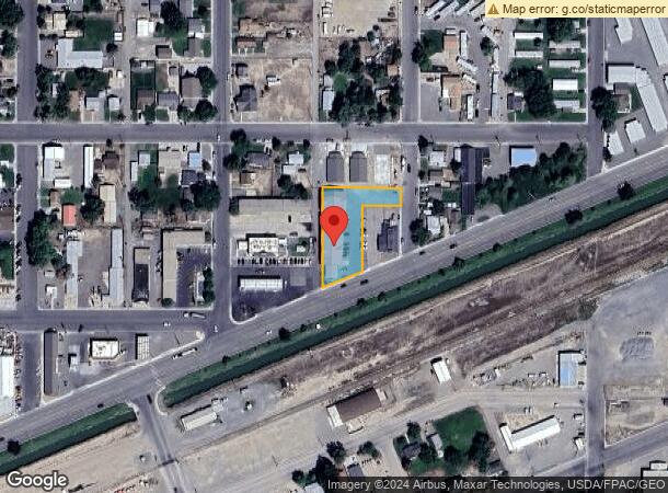  845 E Coulter Ave, Powell, WY Parcel Map