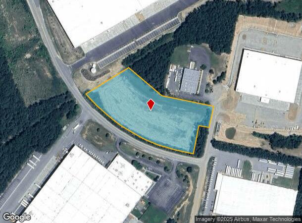 11174 Enterprise Pkwy, Ruther Glen, VA Parcel Map