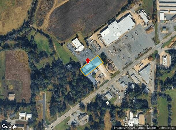 1306 N Center St, Lonoke, AR Parcel Map
