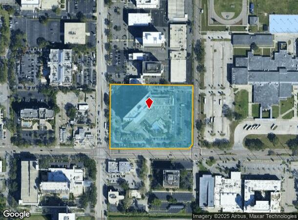  1001 N West Shore Blvd, Tampa, FL Parcel Map