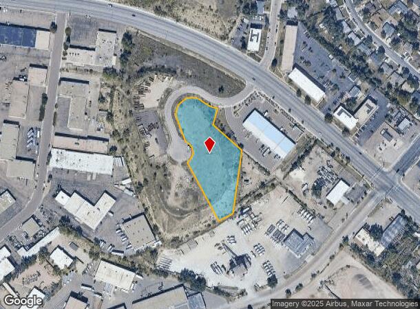 2525 Laramie Dr, Colorado Springs, CO Parcel Map