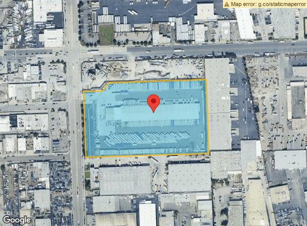  15400 S Main St, Gardena, CA Parcel Map